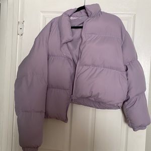 Lavender Puffer Jacket
